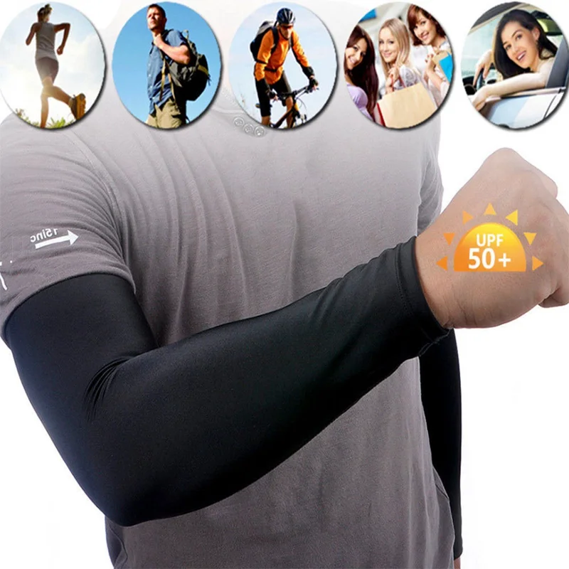 1 Pair Cycling UPF ElbowL ong Support Pad Sunshade UV Protection Arm Cover Protector Warmer Outdoor Sportswear Accessories
1 Pair Cycling UPF ElbowL ong Support Pad Sunshade UV Protection Arm Cover Protector Warmer Outdoor Sportswear Accessories