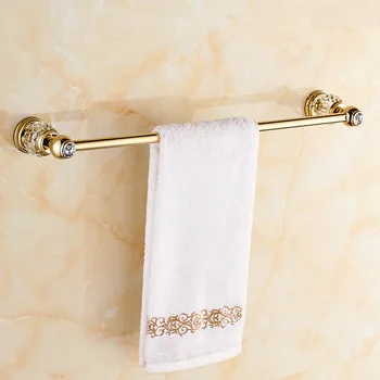 Luxury Crystal Single Towel Bar Antique Solid Brass Towel Rack Gold Bathroom Pendant Bathroom Accessories
Luxury Crystal Single Towel Bar Antique Solid Brass Towel Rack Gold Bathroom Pendant Bathroom Accessories