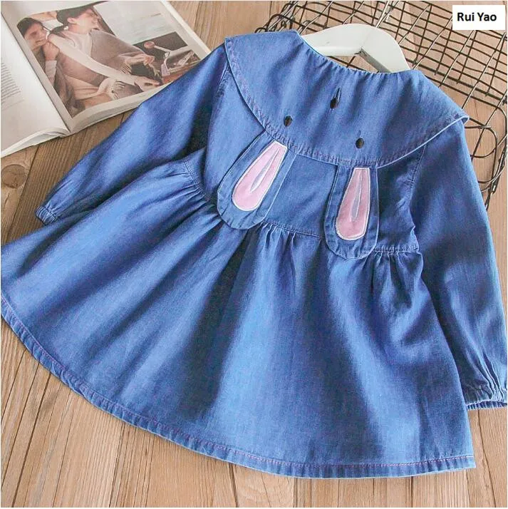 Y3112735 Autumn Baby Girl Clothes For Girls Dress Denim Ears Toddler Baby Dress Full Sleeve Princess Dress Fashion Kids Clothes
Y3112735 Autumn Baby Girl Clothes For Girls Dress Denim Ears Toddler Baby Dress Full Sleeve Princess Dress Fashion Kids Clothes