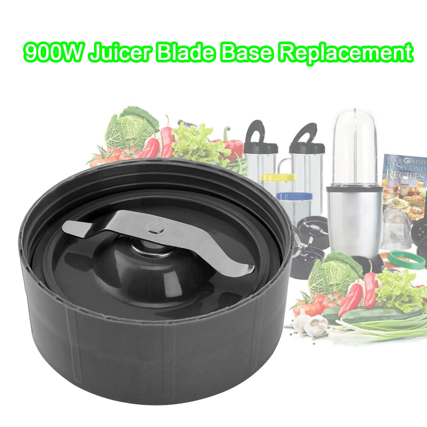 Behogar Sharp Stainless Steel Flat Blade Replacement Parts Accessories for NutriBullet 900W Blender
Behogar Sharp Stainless Steel Flat Blade Replacement Parts Accessories for NutriBullet 900W Blender
