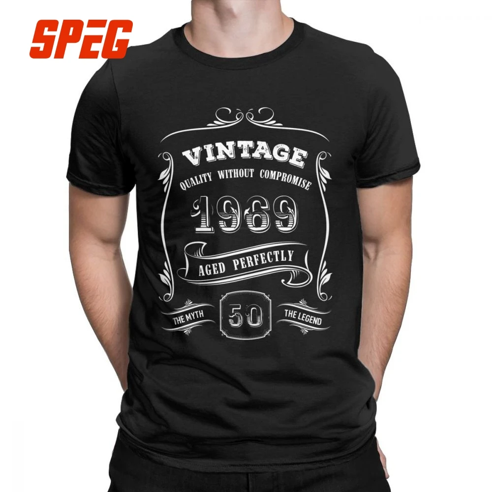 Men Vintage 1969 50 Years Old T-Shirts 50th birthday Novelty Crew Neck Short Sleeved Tops Cotton Tees Gift Idea T Shirt 4X 5X
Men Vintage 1969 50 Years Old T-Shirts 50th birthday Novelty Crew Neck Short Sleeved Tops Cotton Tees Gift Idea T Shirt 4X 5X