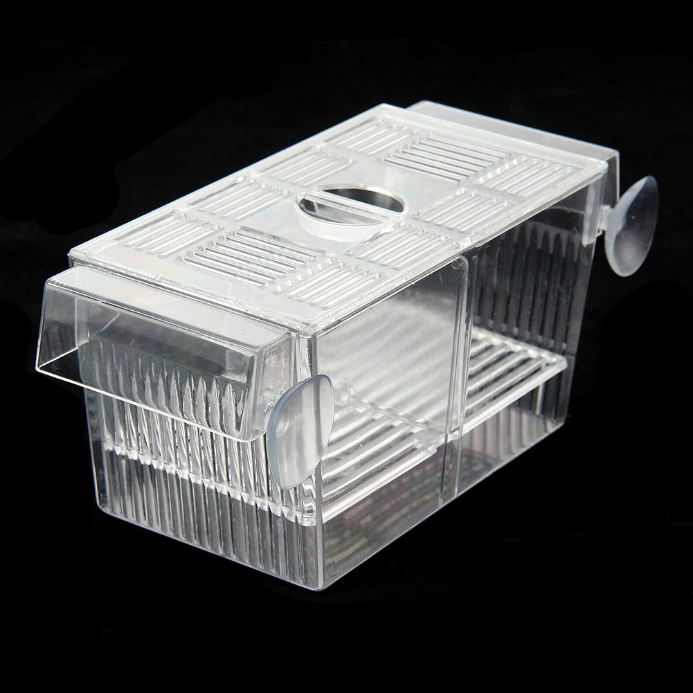 Tank Breeder Trap Incubator Fish Breeding Box Transparent Cage Guppies Fry Double-deck Floating Aquarium Hatchery Isolation
Tank Breeder Trap Incubator Fish Breeding Box Transparent Cage Guppies Fry Double-deck Floating Aquarium Hatchery Isolation