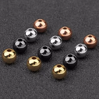 50pcs 4mm 5mm 6mm Gold Round Spacer Beads Ball End Seed Metal Beads For Jewelry Making Findings Accessories Supplie Wholesale
50pcs 4mm 5mm 6mm Gold Round Spacer Beads Ball End Seed Metal Beads For Jewelry Making Findings Accessories Supplie Wholesale