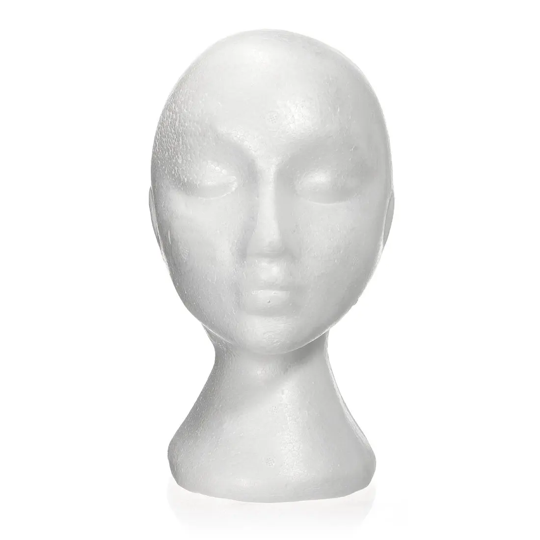 HOT 27.5 x 52cm Dummy / mannequin head Female Foam(Polystyrene) Exhibitor for cap, headphones, hair accessories and wigs Wom
HOT 27.5 x 52cm Dummy / mannequin head Female Foam(Polystyrene) Exhibitor for cap, headphones, hair accessories and wigs Wom
