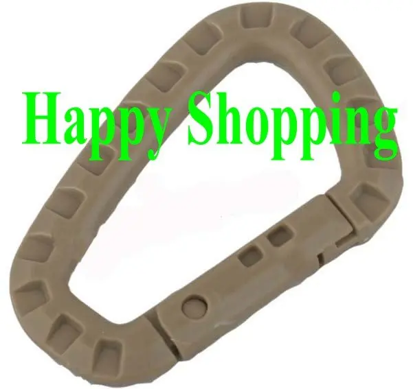 10pcs/lot carrying locking ring D type mountaineering buckle Tan free shipping
10pcs/lot carrying locking ring D type mountaineering buckle Tan free shipping