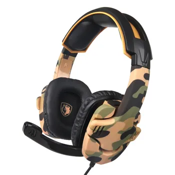 SADES Camouflage SA930 PS4 Headphones 3.5mm Stereo Gaming Headset with Microphone Mic for Computer/Cell Phone/Tablet/New Xbox
SADES Camouflage SA930 PS4 Headphones 3.5mm Stereo Gaming Headset with Microphone Mic for Computer/Cell Phone/Tablet/New Xbox