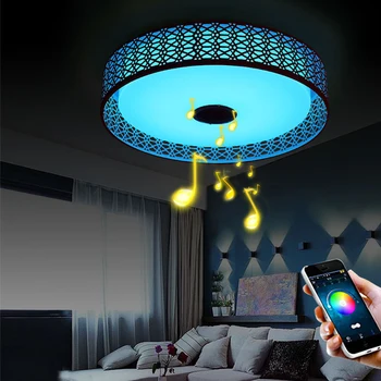 Mobile control RGB Music LED ceiling Light with Bluetooth control Color Changing Lighting led ceiling lamp for Romantic party
Mobile control RGB Music LED ceiling Light with Bluetooth control Color Changing Lighting led ceiling lamp for Romantic party