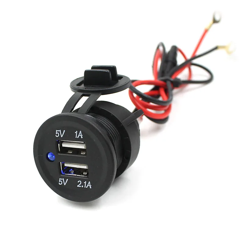 12V Car Motorcycle Splitter Dual USB Mobile GPS Charger Power Adapter Accesorios de coche #YL5
12V Car Motorcycle Splitter Dual USB Mobile GPS Charger Power Adapter Accesorios de coche #YL5