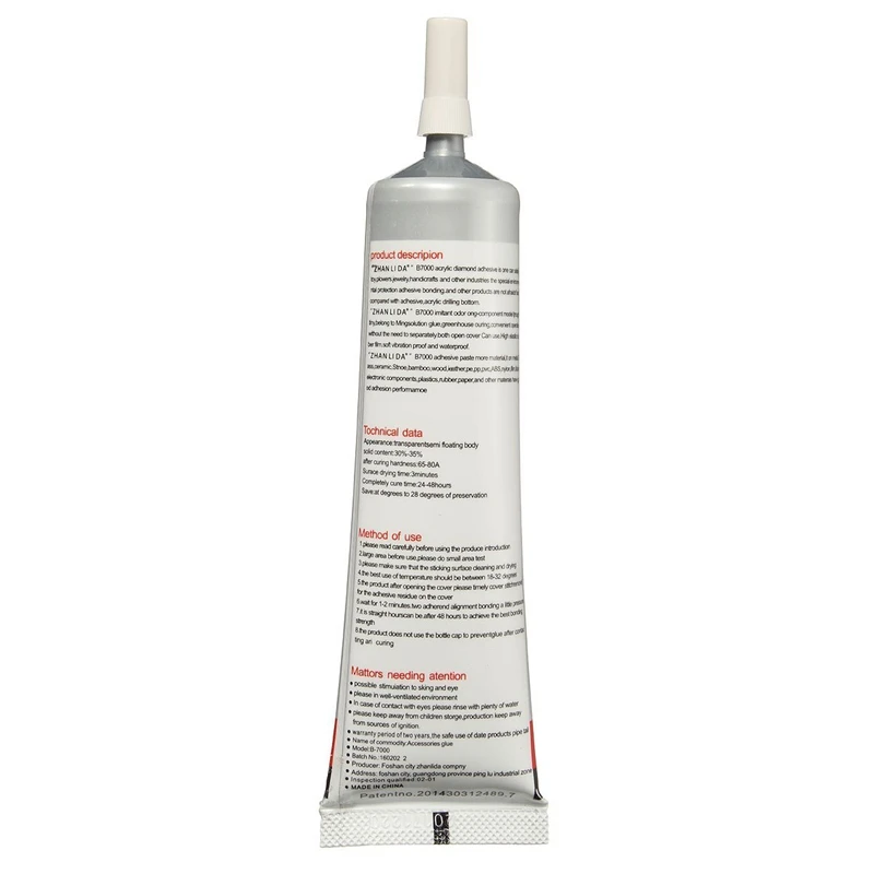 B7000 Glue 50ml Multi Purpose Adhesive Jewelery Epoxy Resin Diy Jewelry Crafts Glass Touch Screen Cell Phone Repair 9