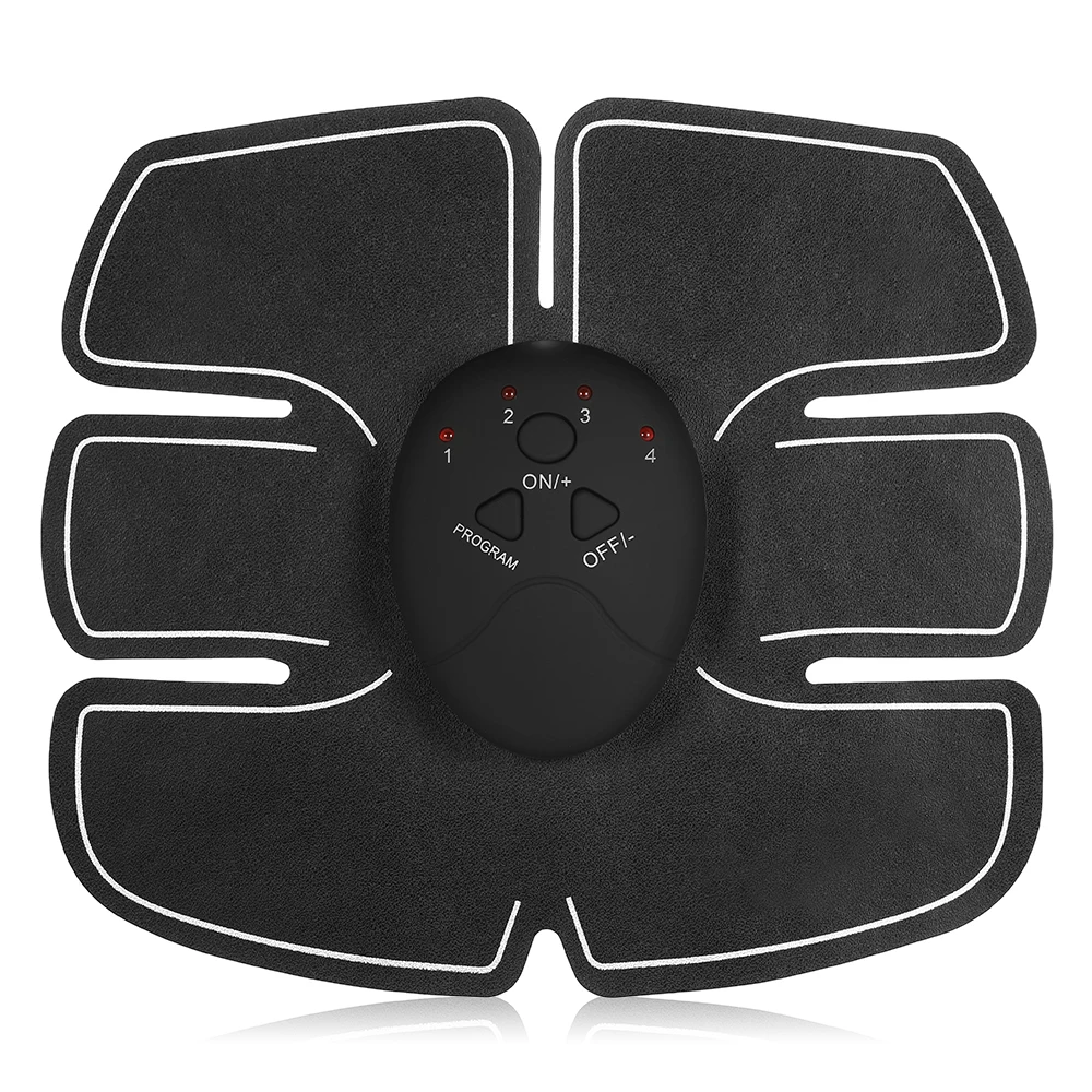 EMS Stimulator Abdominal Muscle Trainer Fitness Equipment Battery Exercise Toner Body Massager Workout Training Toning Gear
EMS Stimulator Abdominal Muscle Trainer Fitness Equipment Battery Exercise Toner Body Massager Workout Training Toning Gear
