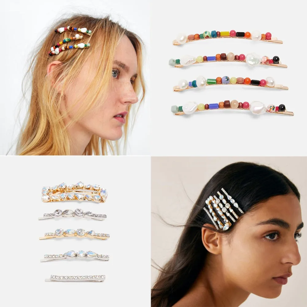 Girlgo 2019 ZA Fashion Stone Hair Clip for Women Wedding Party Pearl Luxury Elegant Women Barrettes Hairgrips Hair Accessories
Girlgo 2019 ZA Fashion Stone Hair Clip for Women Wedding Party Pearl Luxury Elegant Women Barrettes Hairgrips Hair Accessories