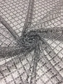Latest African Lace 2018 grey lace Fabric High Quality Sequins Beads Embroidery Lace Trim African Dress French Mesh Tulle Lace
Latest African Lace 2018 grey lace Fabric High Quality Sequins Beads Embroidery Lace Trim African Dress French Mesh Tulle Lace