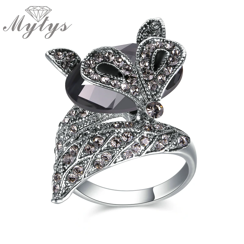 Mytys Brand Original Design Fox Ring Fashion Animal Ring Marcasite Lady Jewelry Accessory Gift R1858
Mytys Brand Original Design Fox Ring Fashion Animal Ring Marcasite Lady Jewelry Accessory Gift R1858