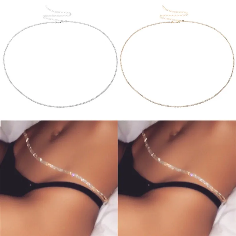 1Pc Sexy Summer Beach Bikini Silver/Gold Color Bling Halter Women Waist Belly Chain Jewelry Rhinestone Waist Chain
1Pc Sexy Summer Beach Bikini Silver/Gold Color Bling Halter Women Waist Belly Chain Jewelry Rhinestone Waist Chain