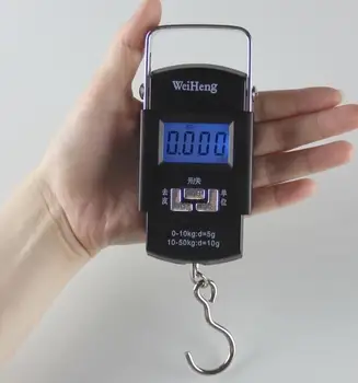 50pcs electronic weighing scale digital scale 50kg 5g luggage kitchen scale portable hook balacne crane scales
50pcs electronic weighing scale digital scale 50kg 5g luggage kitchen scale portable hook balacne crane scales