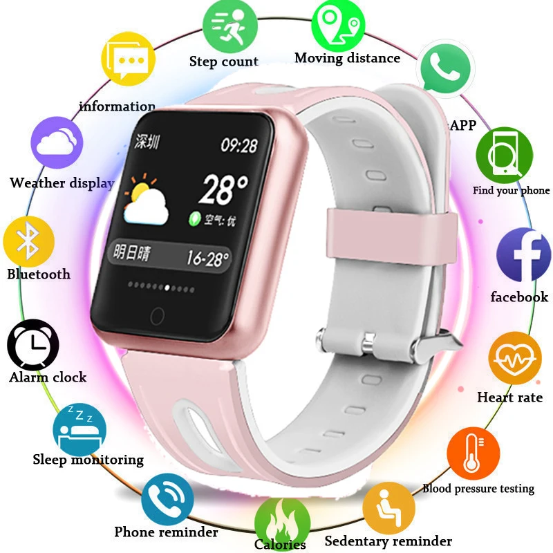 2019 New Fitness Smart Bracelet Watch P68 Ip68 Waterproof for Apple Watch Xiaomi IOS Android with Heart Rate Monitor Smart Band
2019 New Fitness Smart Bracelet Watch P68 Ip68 Waterproof for Apple Watch Xiaomi IOS Android with Heart Rate Monitor Smart Band