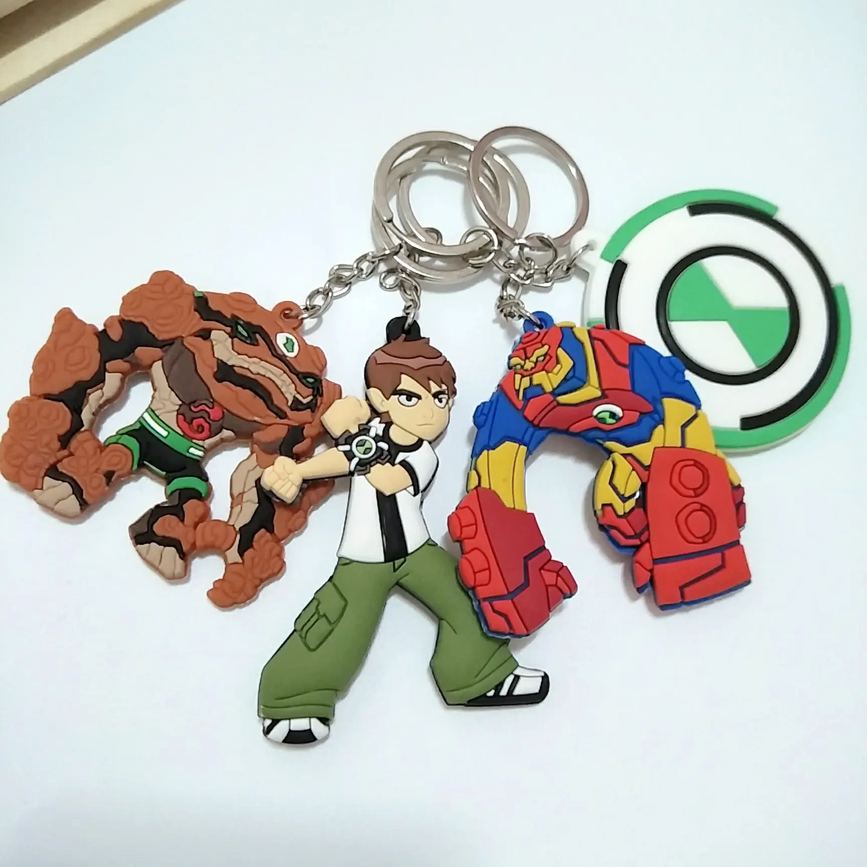 Ben 10 cartoon cosplay PVC key chain Four arms Wildmutt funny novelty silicona para llaves pendant Jewelry Accessory Chaveiros
Ben 10 cartoon cosplay PVC key chain Four arms Wildmutt funny novelty silicona para llaves pendant Jewelry Accessory Chaveiros