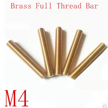 10pcs/Lot M4 Metric Brass Thread Rod Bar Copper Full Thread Stud length 20mm to 100mm
10pcs/Lot M4 Metric Brass Thread Rod Bar Copper Full Thread Stud length 20mm to 100mm