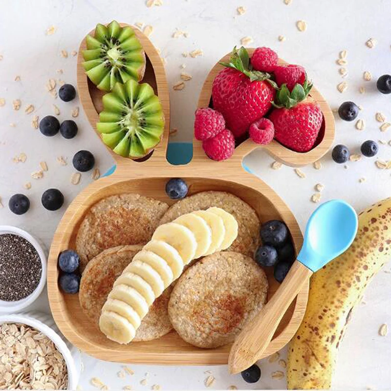 1 Set Bamboo Children Plate Suction Bowl Natural Bamboo Kids Plate Animal Panda Fox Sheep Rabbit Baby Feeding Bowl with Spoon
1 Set Bamboo Children Plate Suction Bowl Natural Bamboo Kids Plate Animal Panda Fox Sheep Rabbit Baby Feeding Bowl with Spoon