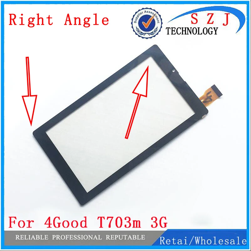 Новый 7 "для 4good T703m 3G планшет дигитайзер сенсорный экран панель Стекло сенсор Замена Бесплатная доставка
Новый 7 "для 4good T703m 3G планшет дигитайзер сенсорный экран панель Стекло сенсор Замена Бесплатная доставка