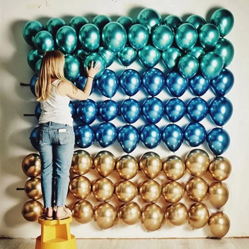 12pcs/lot 12inch Chrome Gold Silver Latex Air Helium Balloons Baby Bridal Shower Wedding Birthday Party Metallic Decor Kids Ball
12pcs/lot 12inch Chrome Gold Silver Latex Air Helium Balloons Baby Bridal Shower Wedding Birthday Party Metallic Decor Kids Ball