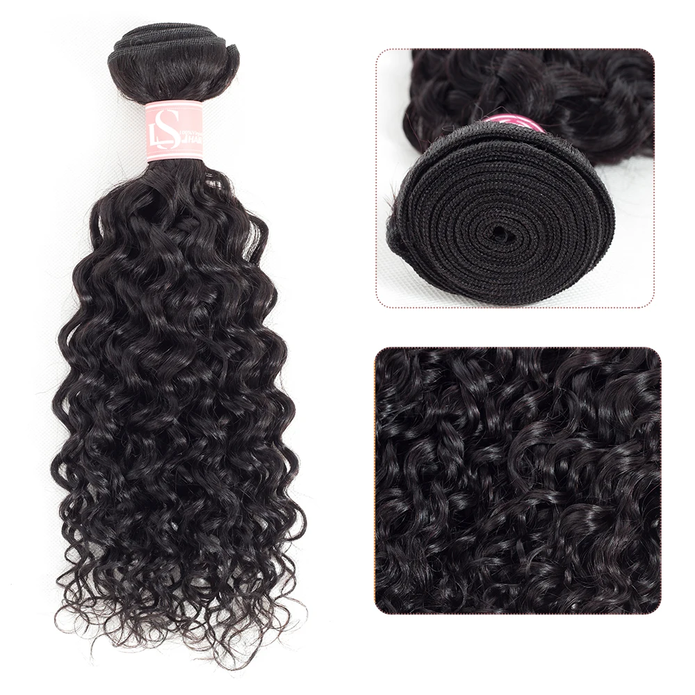 LS Hair Brazilian remy human hair bundles water wave hair one only 8-26inchcan buy 3/4/5 bundles natural black hair extensions
LS Hair Brazilian remy human hair bundles water wave hair one only 8-26inchcan buy 3/4/5 bundles natural black hair extensions