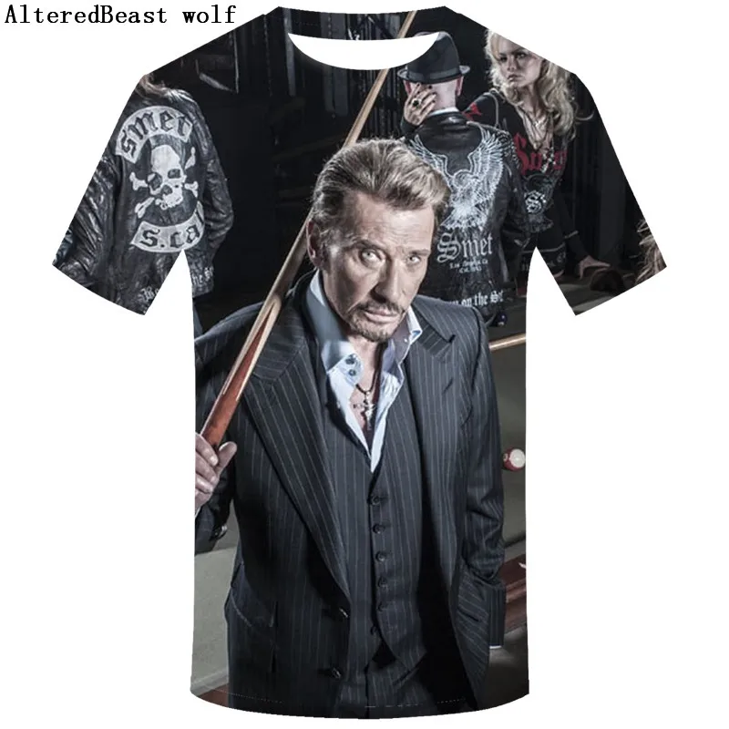 2019 Streetwear Johnny Hallyday Rock Star 3d Tees Shirt for Sale Men Short Sleeve T-Shirt Crew Neck Men cool T Shirt
2019 Streetwear Johnny Hallyday Rock Star 3d Tees Shirt for Sale Men Short Sleeve T-Shirt Crew Neck Men cool T Shirt