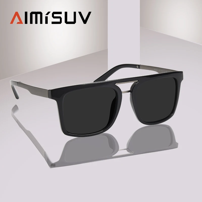 AIMISUV Fashion Polarized Sunglasses Men UV400 Sunglasses Male Vintage Brand Design Alloy Temple Eyewear Gafas De Sol AMS'833
AIMISUV Fashion Polarized Sunglasses Men UV400 Sunglasses Male Vintage Brand Design Alloy Temple Eyewear Gafas De Sol AMS'833