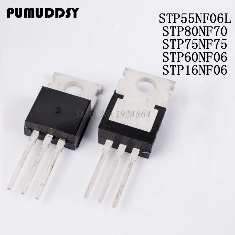 10pcs STP55NF06L STP80NF70 STP75NF75 STP60NF06 STP16NF06 TO-220 integrated circuit
10pcs STP55NF06L STP80NF70 STP75NF75 STP60NF06 STP16NF06 TO-220 integrated circuit
