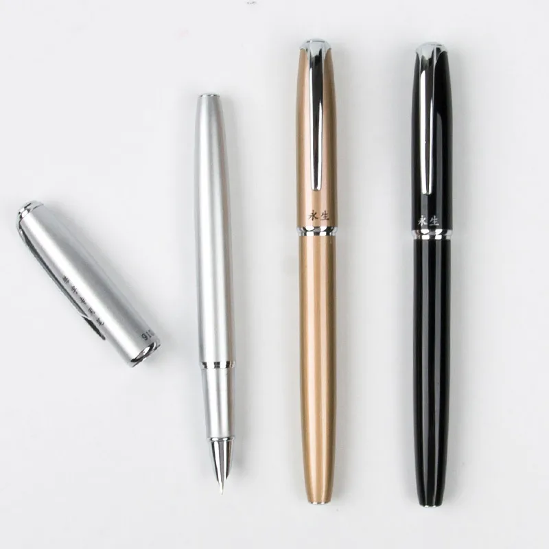 DIKA WEN 8002 luxury White gold clip Business office 0.38mm nib Fountain Pens New
DIKA WEN 8002 luxury White gold clip Business office 0.38mm nib Fountain Pens New