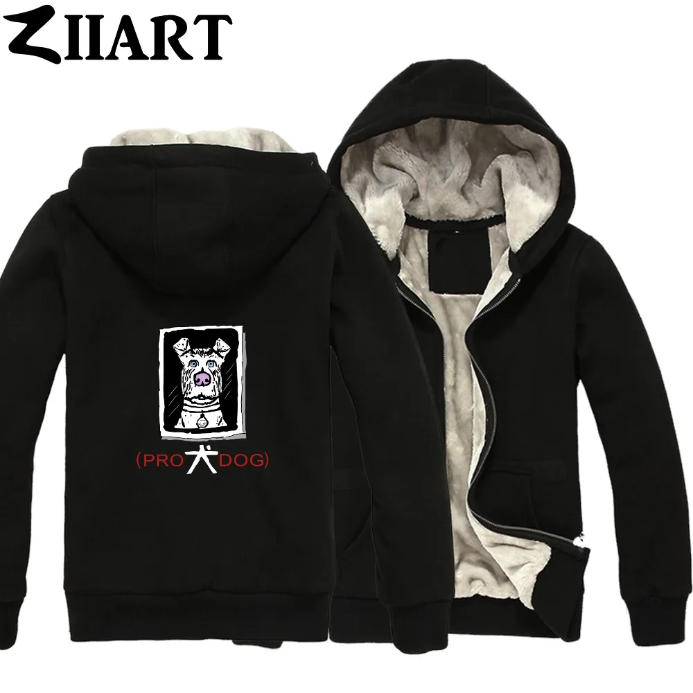 Isle of Dogs Couple Clothes Boys Man Male Full Zip Autumn Winter Plus Velvet Parkas ZIIART
Isle of Dogs Couple Clothes Boys Man Male Full Zip Autumn Winter Plus Velvet Parkas ZIIART