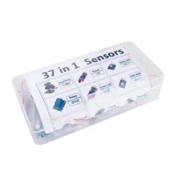 Hot Sale! 37 in 1 box Sensor Kit For Arduino Starters brand in stock good quality low price Free shipping
Hot Sale! 37 in 1 box Sensor Kit For Arduino Starters brand in stock good quality low price Free shipping
