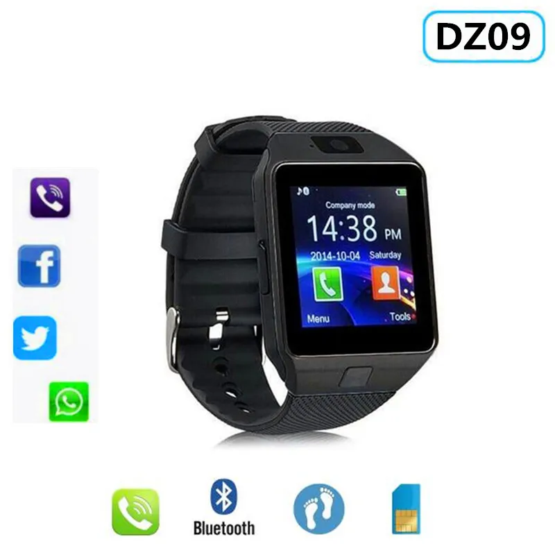 Bluetooth Smart Watch DZ09 Wearable Wrist Phone Watch Relogio 2G SIM TF Card For iphone Samsung Android smartphone Smartwatch
Bluetooth Smart Watch DZ09 Wearable Wrist Phone Watch Relogio 2G SIM TF Card For iphone Samsung Android smartphone Smartwatch
