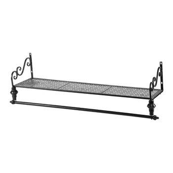 Wall Mounted Hanging Clothes Rail Garment Display Rack Shelf Storage Holder Shop Home Warehouse Shelf Used in Bedroom/ Barthrom
Wall Mounted Hanging Clothes Rail Garment Display Rack Shelf Storage Holder Shop Home Warehouse Shelf Used in Bedroom/ Barthrom