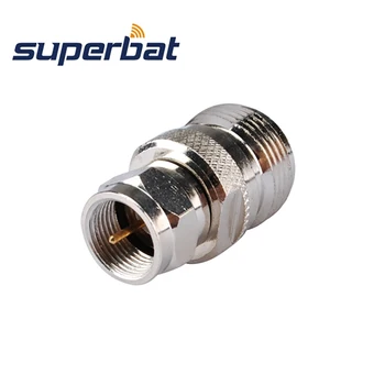 Superbat 5 pcs N-F RF Adapter N Female Jack to F Male Plug straight Coaxial Connector
Superbat 5 pcs N-F RF Adapter N Female Jack to F Male Plug straight Coaxial Connector