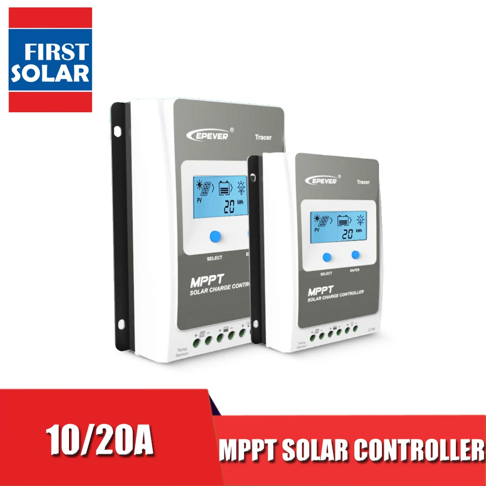 Tracer1206AN Tracer2206AN 10A 20A MPPT Solar Charge Controller cell battery charger control 1206AN 1210A 2206AN Tracer Regulator |