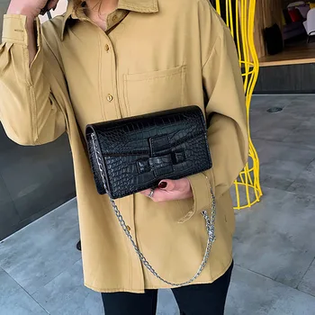Crocodile Pattern Crossbody Bags For Women 2019 Chain Small Square Bags PU Leather Ladies Brand Designer Shoulder Messenger Bags
Crocodile Pattern Crossbody Bags For Women 2019 Chain Small Square Bags PU Leather Ladies Brand Designer Shoulder Messenger Bags