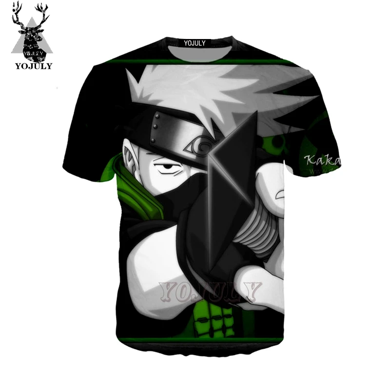 YOJULY 3D Print Anime NARUTO Kid Hatake Kakashi Dog Tsunade Men's Women's Casual O-neck Harajuku T-shirt Tshirt Tee Tops A190
YOJULY 3D Print Anime NARUTO Kid Hatake Kakashi Dog Tsunade Men's Women's Casual O-neck Harajuku T-shirt Tshirt Tee Tops A190