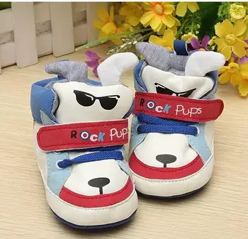Fashion Baby First Walkers Dog Pattern Baby Shoes For 0~6 M Baby Newborn Toddler Blue color
Fashion Baby First Walkers Dog Pattern Baby Shoes For 0~6 M Baby Newborn Toddler Blue color