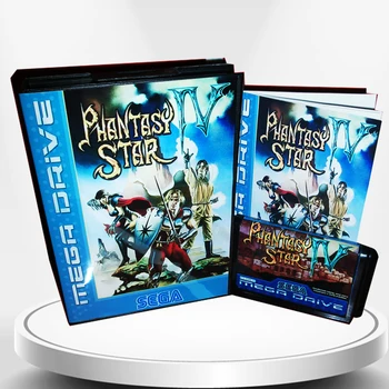 Phantasy Star 4 EU Cover with Box and Manual for MD MegaDrive Genesis Video Game Console 16 bit MD card
Phantasy Star 4 EU Cover with Box and Manual for MD MegaDrive Genesis Video Game Console 16 bit MD card