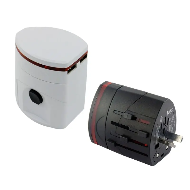 Dual USB Ports Universal World Travel Plug Wall Charger Power Adapter Socket for Electrical Plug
Dual USB Ports Universal World Travel Plug Wall Charger Power Adapter Socket for Electrical Plug