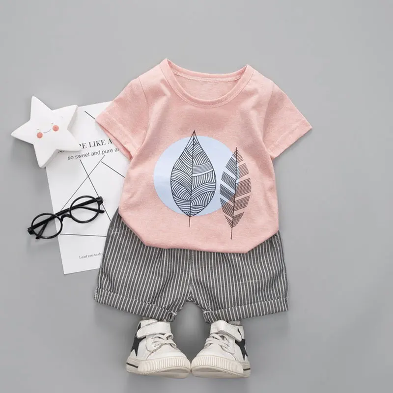 Children Clothing Boys Summer Fashion Floral Striped Shorts Sport Suit Baby Kids Short Sleeve T Shirt Clothes Sets
Children Clothing Boys Summer Fashion Floral Striped Shorts Sport Suit Baby Kids Short Sleeve T Shirt Clothes Sets