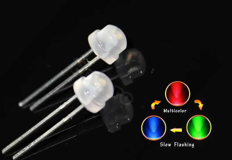 1000pcs 5mm Light Emitting Diode LED Lamp 5mm diffuse Straw Hat RGB Slow Flashing Flicker Transparent Tri-Color Red Green Blue
1000pcs 5mm Light Emitting Diode LED Lamp 5mm diffuse Straw Hat RGB Slow Flashing Flicker Transparent Tri-Color Red Green Blue