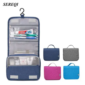SEREQI Women Travel Portable Storage Bag Cosmetic Bags Men Makeup Toiletry Bag Bathroom Hanging Organayzer Make Up Wash Bag
SEREQI Women Travel Portable Storage Bag Cosmetic Bags Men Makeup Toiletry Bag Bathroom Hanging Organayzer Make Up Wash Bag