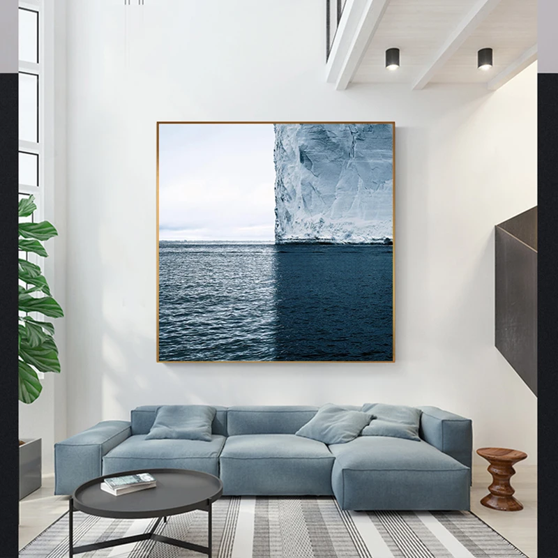 Nordic Famous Blue Iceberg Canvas Art Modern Seascape Print and Poster for Living Room Bedroom Wall Art Cuadros Decoracion Salon
Nordic Famous Blue Iceberg Canvas Art Modern Seascape Print and Poster for Living Room Bedroom Wall Art Cuadros Decoracion Salon