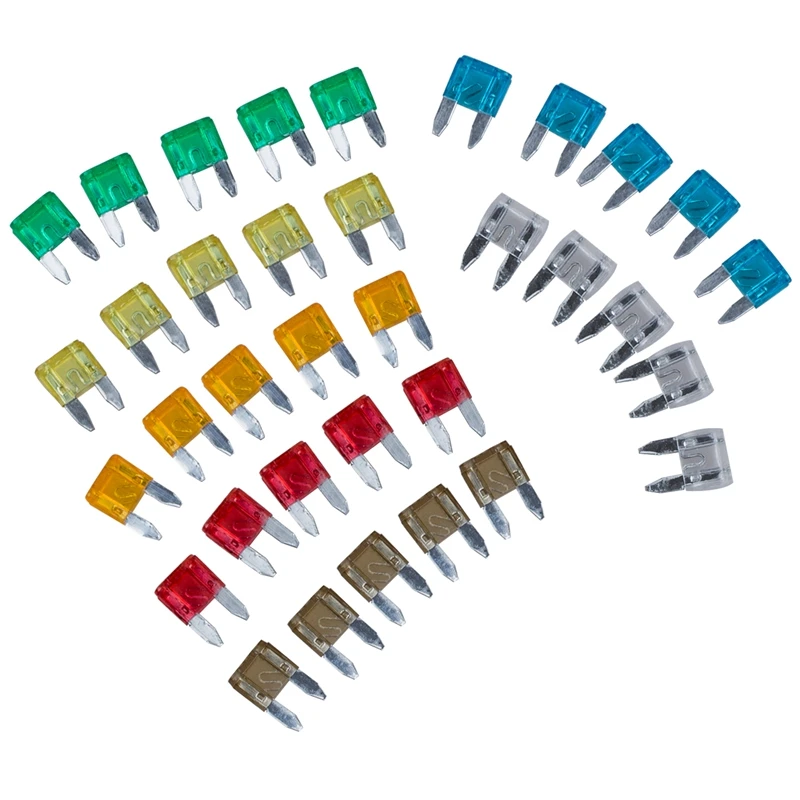 35 Piece MIXED Mini Blade Fuse AUTO Car Motorbike 5 7.5 10 15 20 25 30 AMP | Обустройство дома