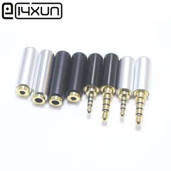 EClyxun 5Pair 2.5/3.5mm 4 Pole Audio Stereo Male Plug /Female Socket Jack for Headphone Earphone Soldering DIY Mini Connector
EClyxun 5Pair 2.5/3.5mm 4 Pole Audio Stereo Male Plug /Female Socket Jack for Headphone Earphone Soldering DIY Mini Connector