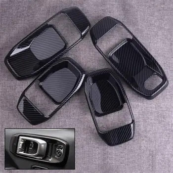 DWCX 4pcs Carbon Fiber Texture Interior Door Handle Bowl Cover Trim Fit For Jeep Wrangler JL 4-Door 2018
DWCX 4pcs Carbon Fiber Texture Interior Door Handle Bowl Cover Trim Fit For Jeep Wrangler JL 4-Door 2018