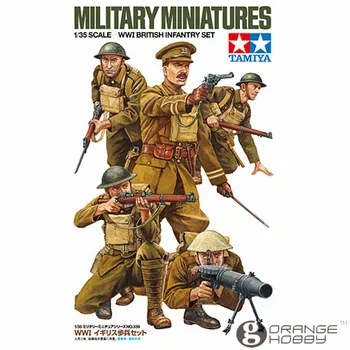 OHS Tamiya 35339 1/35 WWI British Infantry Set Assembly Military Miniatures Model Building Kits
OHS Tamiya 35339 1/35 WWI British Infantry Set Assembly Military Miniatures Model Building Kits