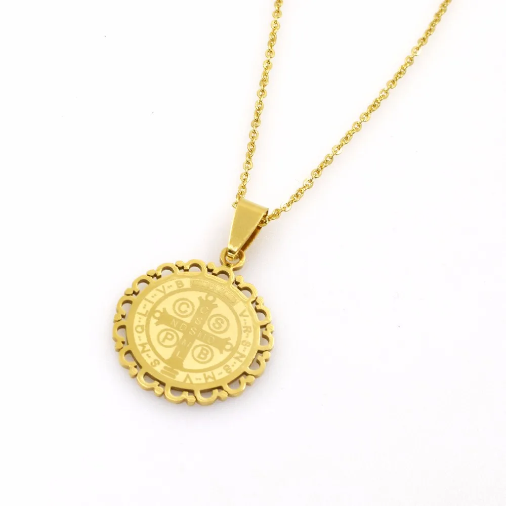 316L Stainless Steel Gold 6 style Custom Initial Pendant Necklace Charm Jewelry Christ Virgin Mary Jesus Religion Christian
316L Stainless Steel Gold 6 style Custom Initial Pendant Necklace Charm Jewelry Christ Virgin Mary Jesus Religion Christian